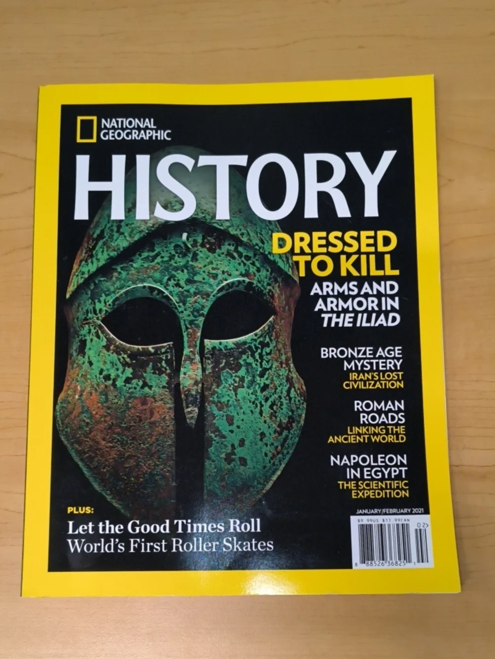 National Geographic History Magazine January/February 2021 Bronze Age Roman Road